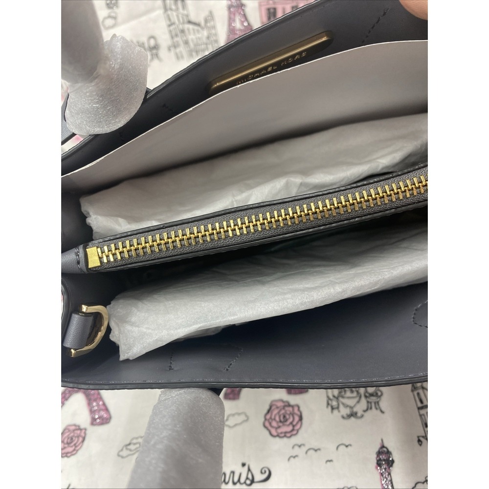 Michael Kors (Mercer) Medium Pebbled Leather Crossbody Bag BRAND NEW - Picture 6 of 14